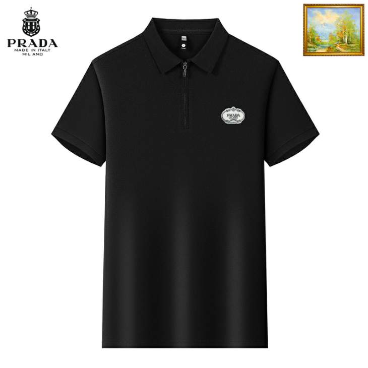 Picture of Prada Polo Shirts Short _SKUPradaM-3XL25tr24925742